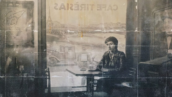 Café Tiresias 2023 cm. 100×140